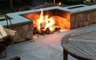 Square fire pit